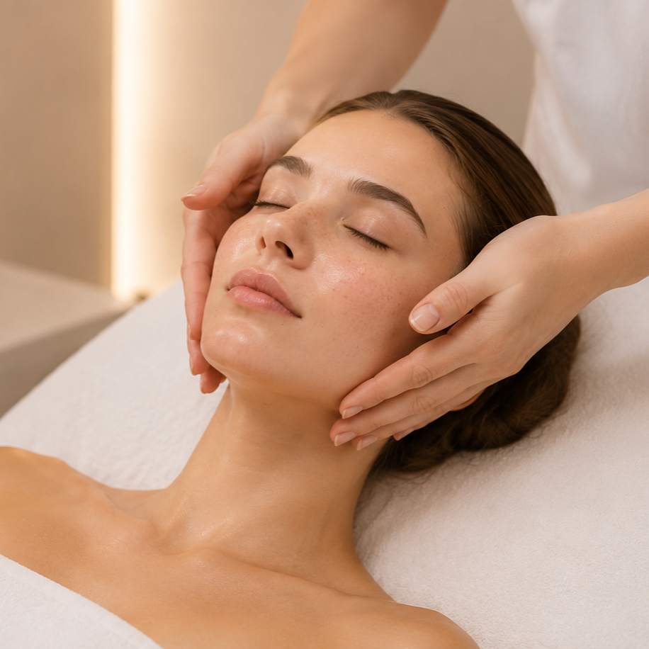 Entspannende 90-minütige Gesichtsbehandlung mit professioneller Gesichtsmaske bei Beauty Skin Solution in Baar, Schweiz.