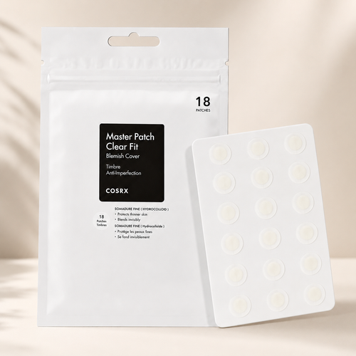 COSRX Clear Fit Master Patch für die diskrete Pflege einzelner Hautunreinheiten bei Beauty Skin Solution Baar und Zug.