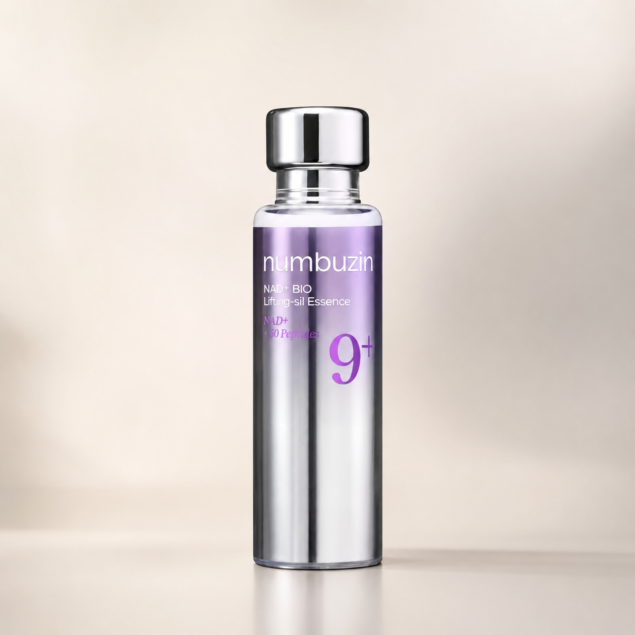 No.9 NAD Bio Lifting Essence 50ml von Numbuzin auf hellem Hintergrund für mehr Hautelastizität und ein strafferes Hautgefühl bei Beauty Skin Solution in Baar und Zug.