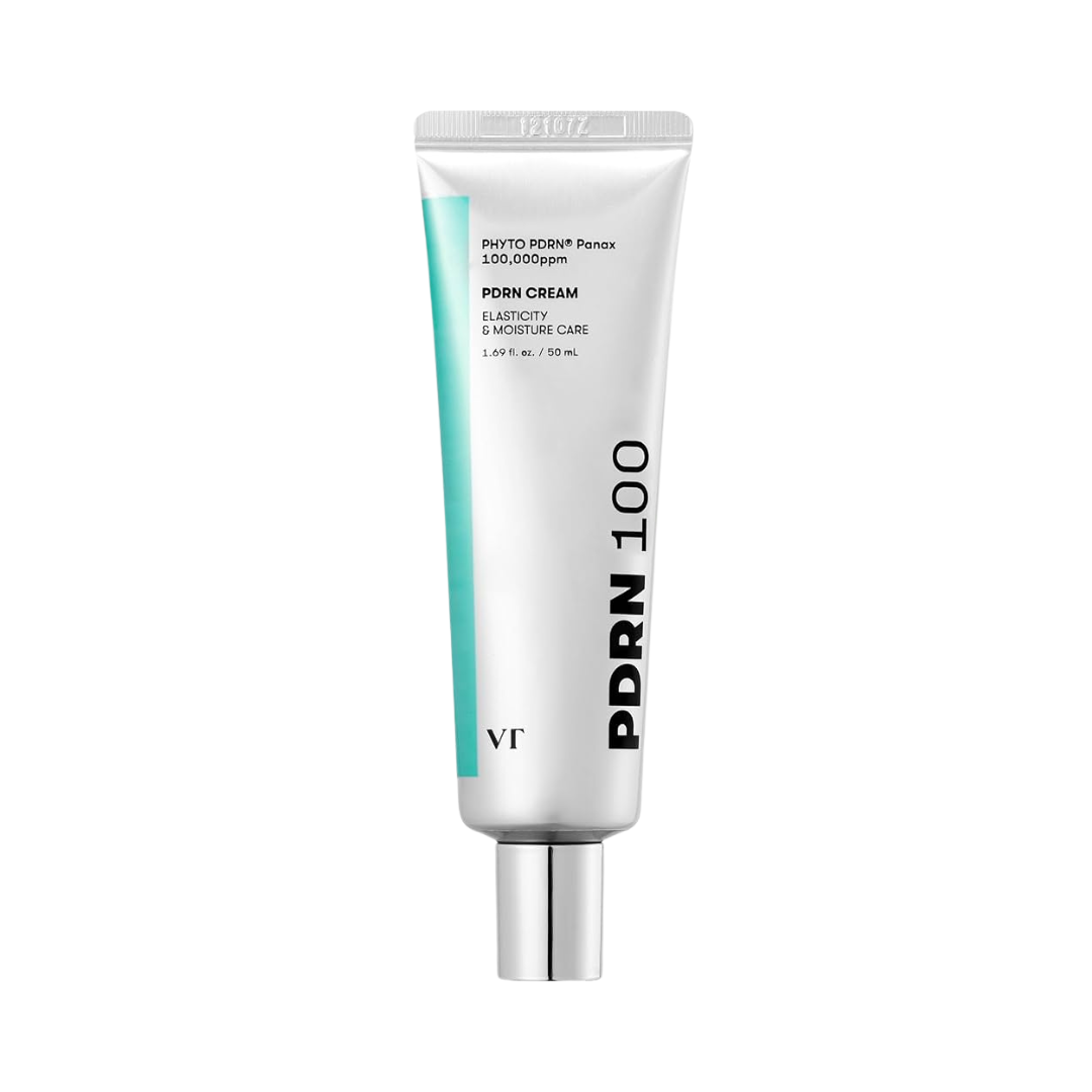 VT Cosmetics PDRN Cream 100 100ml auf hellem Hintergrund für intensive Feuchtigkeit und Unterstützung der Hautbarriere bei Beauty Skin Solution in Baar und Zug.