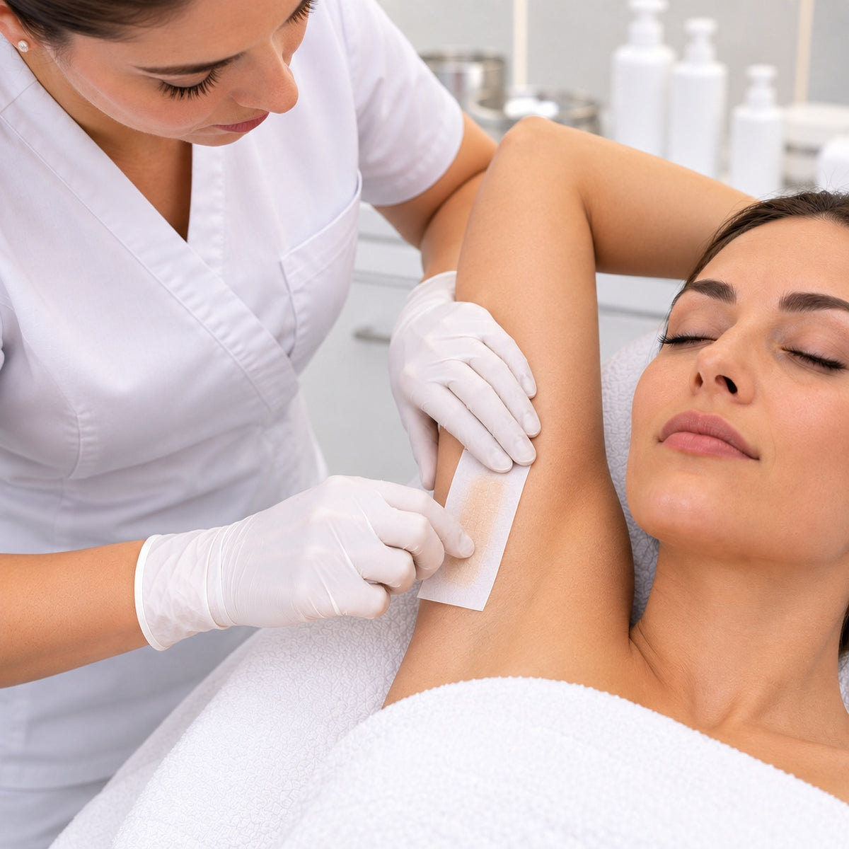 Waxing Achseln für Damen bei Beauty Skin Solution in Baar und Zug