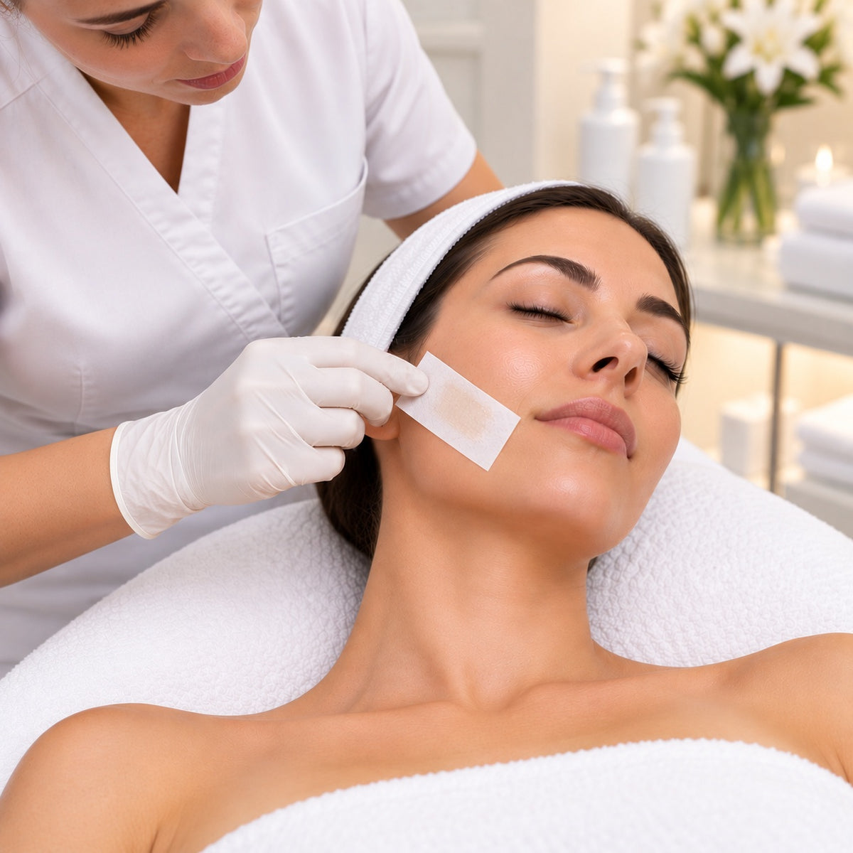 Waxing Gesicht komplett bei Beauty Skin Solution in Baar und Zug