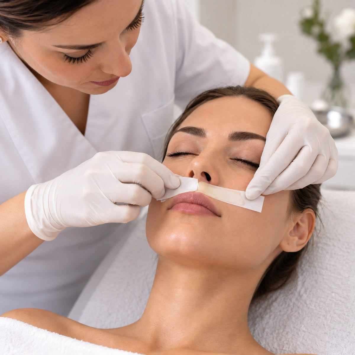 Waxing Oberlippe bei Beauty Skin Solution in Baar und Zug
