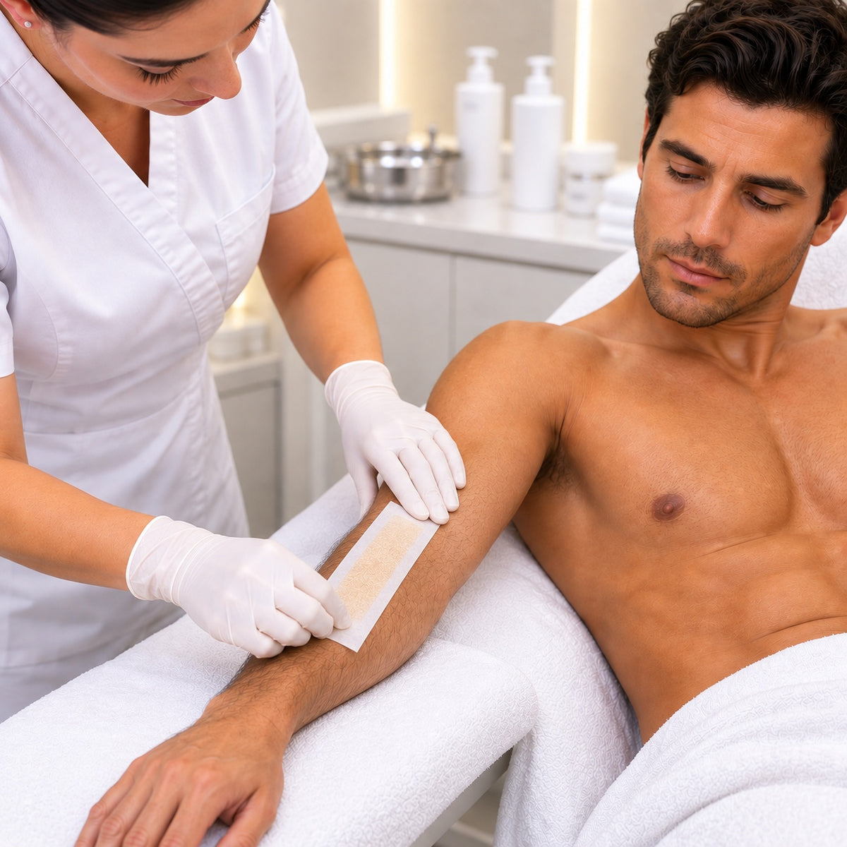 Waxing Unterarme für Herren bei Beauty Skin Solution in Baar und Zug